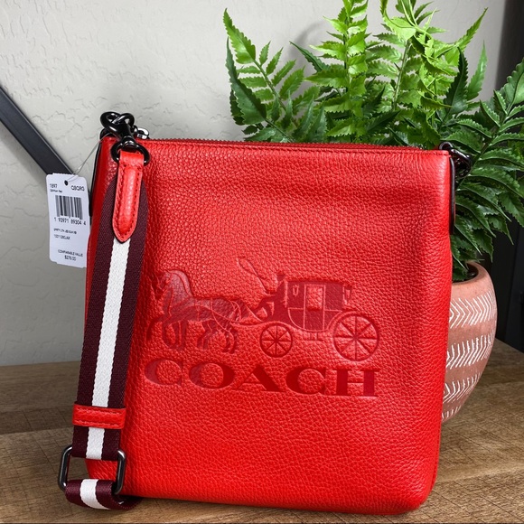 SOLD Coach Jess Slim Leather Crossbody Bag
